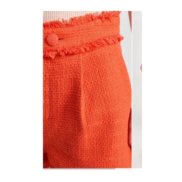 Cinq a Sept Cherryl Shorts in Cherry Tomato - Picture 5 of 9